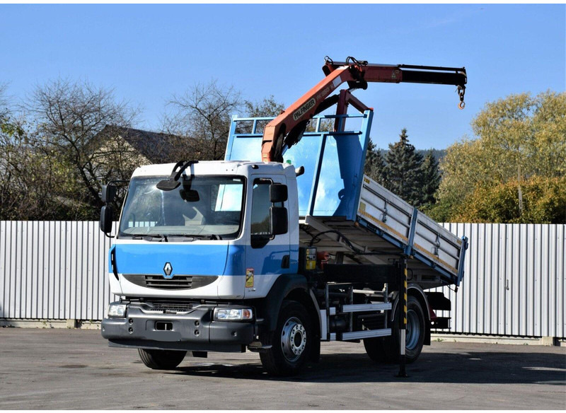 Renault MIDLUM 270 DXI *TIPPER 3,50m *PK 8501-K/FUNK - Savivartis sunkvežimis, Sunkvežimis su kranu: foto 2 Renault MIDLUM 270 DXI *TIPPER 3,50m *PK 8501-K/FUNK - Savivartis sunkvežimis, Sunkvežimis su kranu: foto 2