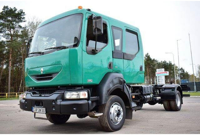 Renault MIDLUM 4x4 DOKA DUBEL KABINE CHASSIS - Važiuoklės sunkvežimis, Sunkvežimis su kranu: foto 1 Renault MIDLUM 4x4 DOKA DUBEL KABINE CHASSIS - Važiuoklės sunkvežimis, Sunkvežimis su kranu: foto 1