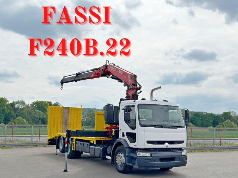 Renault PREMIUM 320 * FASSI F240B.22 + FUNK* TOP - Evakuatorius: foto 1 Renault PREMIUM 320 * FASSI F240B.22 + FUNK* TOP - Evakuatorius: foto 1