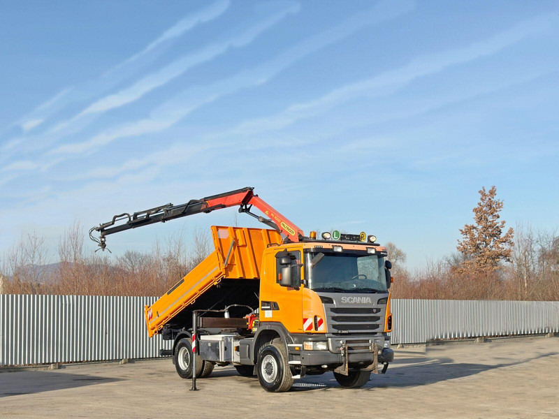 Scania G 360 - Savivartis sunkvežimis, Sunkvežimis su kranu: foto 2 Scania G 360 - Savivartis sunkvežimis, Sunkvežimis su kranu: foto 2