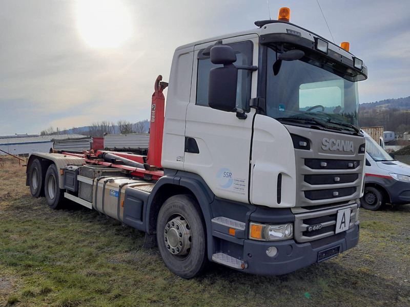 Scania G 440 6x4 - Platforminis/ Bortinis sunkvežimis, Sunkvežimis su kranu: foto 4 Scania G 440 6x4 - Platforminis/ Bortinis sunkvežimis, Sunkvežimis su kranu: foto 4