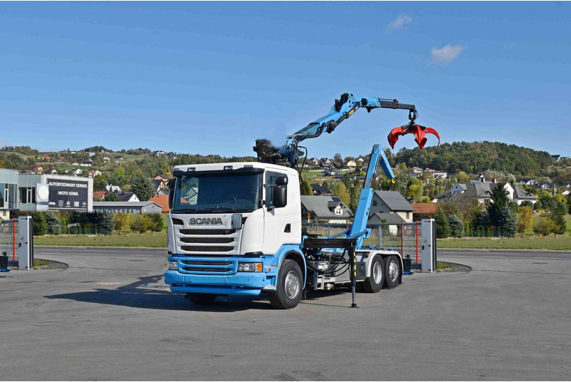 Scania G 440 - Hook-lift sunkvežimis, Sunkvežimis su kranu: foto 2 Scania G 440 - Hook-lift sunkvežimis, Sunkvežimis su kranu: foto 2