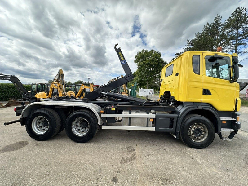 Scania G440 6x4 20T MARREL HOOKLIFT - RETARDER - STEEL - Platforminis/ Bortinis sunkvežimis, Sunkvežimis su kranu: foto 2 Scania G440 6x4 20T MARREL HOOKLIFT - RETARDER - STEEL - Platforminis/ Bortinis sunkvežimis, Sunkvežimis su kranu: foto 2