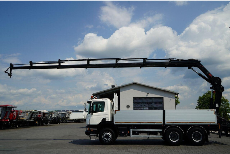 Scania P 360 / 6X4 / SKRZYNIOWY 4.85 + HDS HIAB 211 E-6 HIDUO / UDŹWIG - Platforminis/ Bortinis sunkvežimis, Sunkvežimis su kranu: foto 5 Scania P 360 / 6X4 / SKRZYNIOWY 4.85 + HDS HIAB 211 E-6 HIDUO / UDŹWIG - Platforminis/ Bortinis sunkvežimis, Sunkvežimis su kranu: foto 5