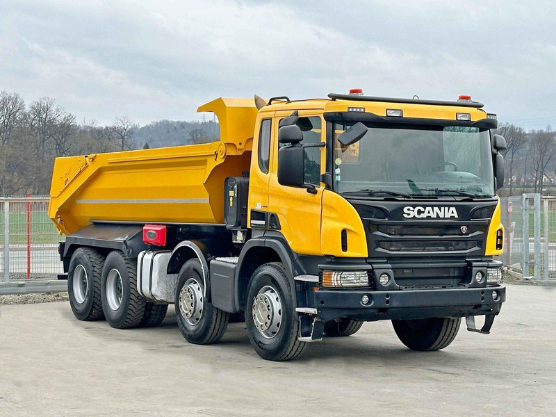 Scania P 400 Kipper * 8x4 * TOPZUSTAND ! - Savivartis sunkvežimis: foto 1 Scania P 400 Kipper * 8x4 * TOPZUSTAND ! - Savivartis sunkvežimis: foto 1