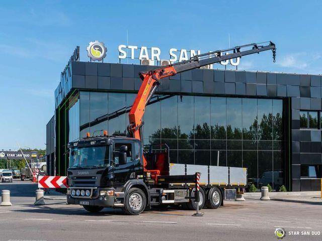 Scania P270 6x2 PALFINGER PK 20002 HDS Crane Rotator - Platforminis/ Bortinis sunkvežimis, Sunkvežimis su kranu: foto 4 Scania P270 6x2 PALFINGER PK 20002 HDS Crane Rotator - Platforminis/ Bortinis sunkvežimis, Sunkvežimis su kranu: foto 4