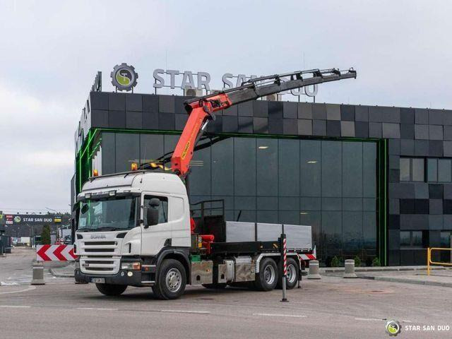 Scania P400 6x2 PALFINGER PK 26002 EH HDS Crane Kiper - Savivartis sunkvežimis, Sunkvežimis su kranu: foto 1 Scania P400 6x2 PALFINGER PK 26002 EH HDS Crane Kiper - Savivartis sunkvežimis, Sunkvežimis su kranu: foto 1