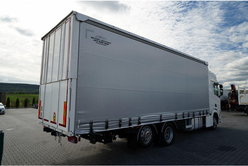 Scania R 450 / MEGA / 6x2 / FIRANKA - 8,2 m / SOLÓWKA / OŚ PODNOSZONA / - Tentinis sunkvežimis: foto 5 Scania R 450 / MEGA / 6x2 / FIRANKA - 8,2 m / SOLÓWKA / OŚ PODNOSZONA / - Tentinis sunkvežimis: foto 5