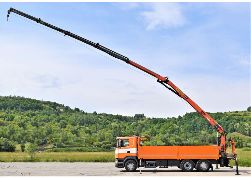 Scania R400 Pritsche 6,80m - Platforminis/ Bortinis sunkvežimis, Sunkvežimis su kranu: foto 5 Scania R400 Pritsche 6,80m - Platforminis/ Bortinis sunkvežimis, Sunkvežimis su kranu: foto 5