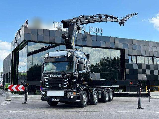 Scania R560 8x2 PALFINGER PK 92002 SH Fly Jib Winch 5t - Platforminis/ Bortinis sunkvežimis, Sunkvežimis su kranu: foto 4 Scania R560 8x2 PALFINGER PK 92002 SH Fly Jib Winch 5t - Platforminis/ Bortinis sunkvežimis, Sunkvežimis su kranu: foto 4