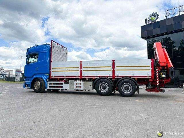 Scania R730 - Platforminis/ Bortinis sunkvežimis, Sunkvežimis su kranu: foto 4 Scania R730 - Platforminis/ Bortinis sunkvežimis, Sunkvežimis su kranu: foto 4