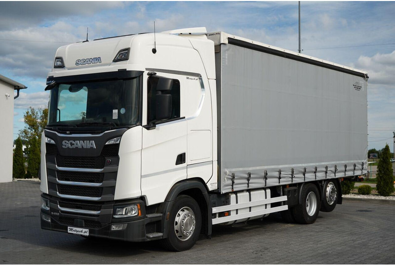 Scania S 450 / SOLÓWKA / 6X2 / OŚ PODNOSZONA / 2019 / - Tentinis sunkvežimis: foto 4 Scania S 450 / SOLÓWKA / 6X2 / OŚ PODNOSZONA / 2019 / - Tentinis sunkvežimis: foto 4