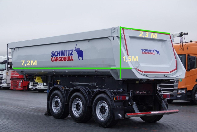 Schmitz Cargobull WYWROTKA 25 m3 / STALOWA / 2021 ROK / RYNNA WANNA HP / OŚ PODNOS - Savivartis puspriekabė: foto 2 Schmitz Cargobull WYWROTKA 25 m3 / STALOWA / 2021 ROK / RYNNA WANNA HP / OŚ PODNOS - Savivartis puspriekabė: foto 2