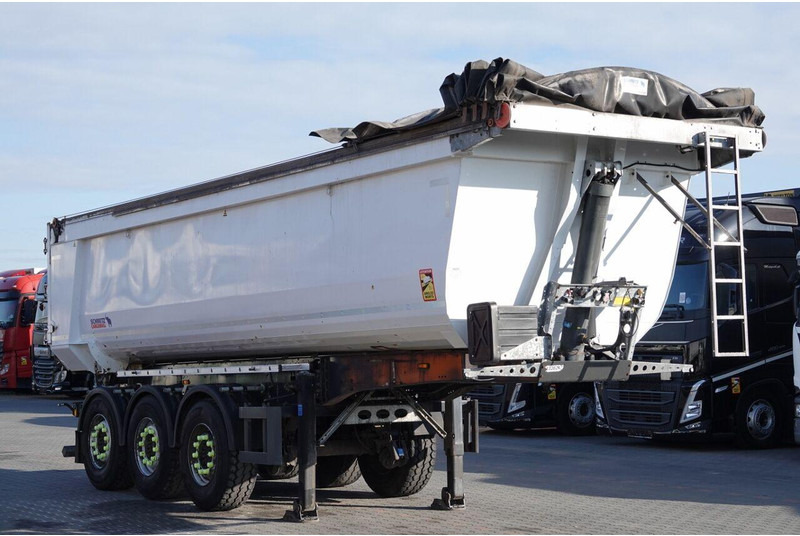 Schmitz Cargobull WYWROTKA 30 m3 / STALOWA / RYNNA WANNA HP / OŚ PODNOSZONAWYWROTK - Savivartis puspriekabė: foto 1 Schmitz Cargobull WYWROTKA 30 m3 / STALOWA / RYNNA WANNA HP / OŚ PODNOSZONAWYWROTK - Savivartis puspriekabė: foto 1