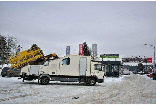 Mercedes-Benz ATEGO 1323 PK 8000T RAIL Platform - Sunkvežimis, Sunkvežimis su kranu: foto 4 Mercedes-Benz ATEGO 1323 PK 8000T RAIL Platform - Sunkvežimis, Sunkvežimis su kranu: foto 4