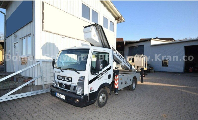 Nissan NT 400 Cabstar - Lifting basket truck - Sunkvežimis, Sunkvežimis su kranu: foto 2 Nissan NT 400 Cabstar - Lifting basket truck - Sunkvežimis, Sunkvežimis su kranu: foto 2