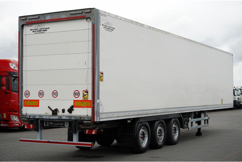 Trouillet KONTENER / KOFFER / DWIE OSIE PODNOSZONE / SAF / BARDZO MOCNA - Furgonas puspriekabė: foto 5 Trouillet KONTENER / KOFFER / DWIE OSIE PODNOSZONE / SAF / BARDZO MOCNA - Furgonas puspriekabė: foto 5