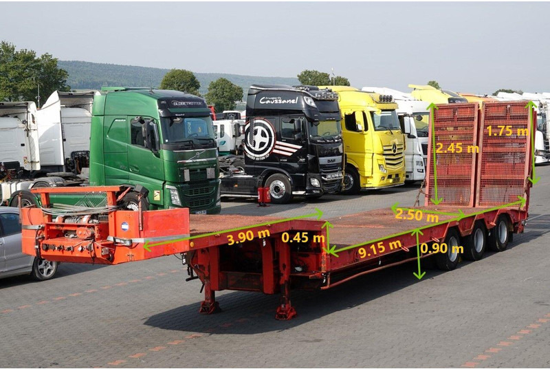 Verem NACZEPA LAWETA NISKOPODWOZIE / NAJAZDY HYDRAULICZNE / 3 OSIOWA / - Žemo profilio platforma puspriekabė: foto 2 Verem NACZEPA LAWETA NISKOPODWOZIE / NAJAZDY HYDRAULICZNE / 3 OSIOWA / - Žemo profilio platforma puspriekabė: foto 2