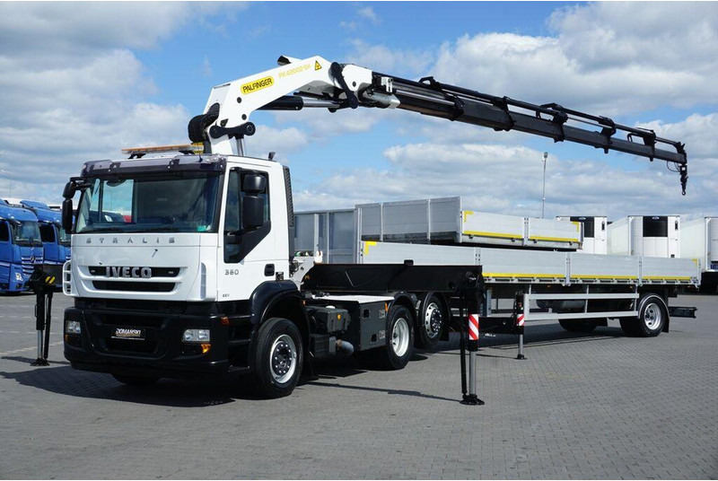 Iveco STRALIS / 260E36 / 6 X 2 / HDS PALFINGER PK 42 002 SH-E / WYSIĘG - Vilkikas: foto 1 Iveco STRALIS / 260E36 / 6 X 2 / HDS PALFINGER PK 42 002 SH-E / WYSIĘG - Vilkikas: foto 1
