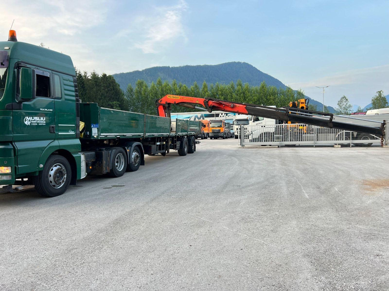 MAN TGX 26.440 6x2 + Flatbed semi trailer + Crane PK26002 - Vilkikas: foto 5 MAN TGX 26.440 6x2 + Flatbed semi trailer + Crane PK26002 - Vilkikas: foto 5