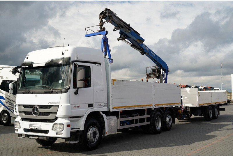 Mercedes-Benz / ACTROS 2548 / 6x2 /  ZESTAW BURTOWY - 6,5 M / OŚ PODNOSZONA / - Vilkikas: foto 3 Mercedes-Benz / ACTROS 2548 / 6x2 /  ZESTAW BURTOWY - 6,5 M / OŚ PODNOSZONA / - Vilkikas: foto 3