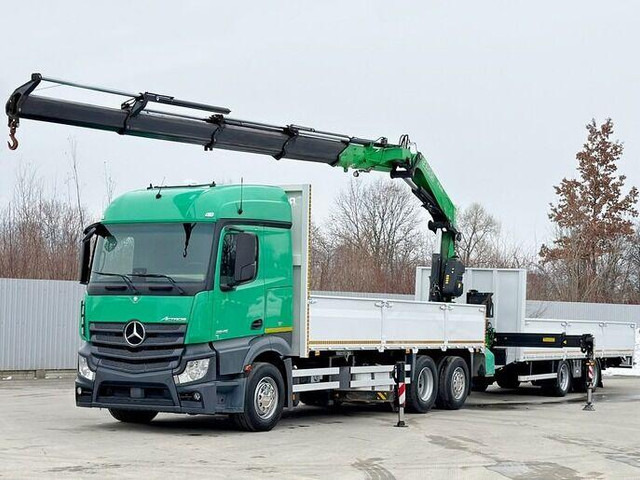Mercedes-Benz ACTROS 2645 * FASSI F345.24 XE + FUNK + Anhänger - Vilkikas: foto 2 Mercedes-Benz ACTROS 2645 * FASSI F345.24 XE + FUNK + Anhänger - Vilkikas: foto 2