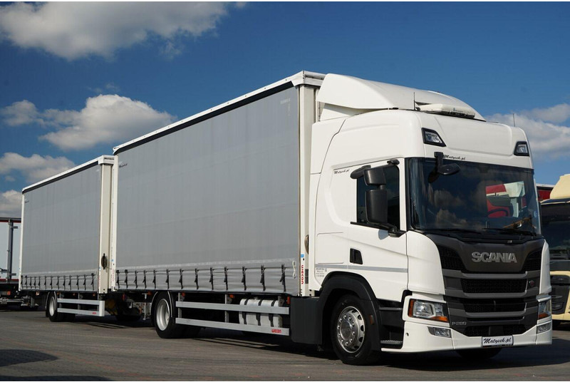 Scania P 280 / TANDEM / 4X2 / MEGA / I-PARK COOL / PRZYCZEPA WECON / S - Vilkikas: foto 1 Scania P 280 / TANDEM / 4X2 / MEGA / I-PARK COOL / PRZYCZEPA WECON / S - Vilkikas: foto 1
