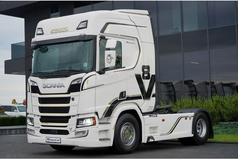 Scania R 520 / V8 / HYDRAULIKA / RETARDER / I-PARK COOL / FULL AIRMATIC - Vilkikas: foto 1 Scania R 520 / V8 / HYDRAULIKA / RETARDER / I-PARK COOL / FULL AIRMATIC - Vilkikas: foto 1