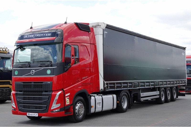 Volvo FH 500 / I-PARK COOL / I-SAVE / ZESTAW /+ SCHMITZ FIRANKA /2X O - Vilkikas: foto 1 Volvo FH 500 / I-PARK COOL / I-SAVE / ZESTAW /+ SCHMITZ FIRANKA /2X O - Vilkikas: foto 1