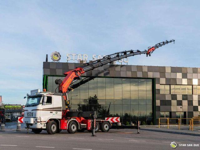 Volvo FH 520 8x2 PALFINGER PK 100002 HDS Fly Jib Cran - Vilkikas: foto 4 Volvo FH 520 8x2 PALFINGER PK 100002 HDS Fly Jib Cran - Vilkikas: foto 4
