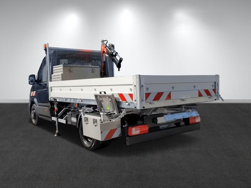 Volkswagen Crafter 50 - Flatbed truck + crane - Platforminis/ Bortinis sunkvežimis, Sunkvežimis su kranu: foto 3 Volkswagen Crafter 50 - Flatbed truck + crane - Platforminis/ Bortinis sunkvežimis, Sunkvežimis su kranu: foto 3