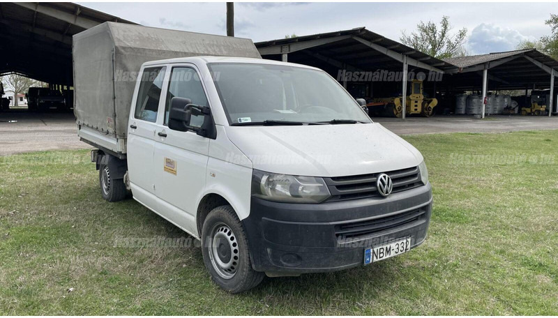 Volkswagen Transporter T5 Doka curtain side - Tentinis mikroautobusas, Komercinis automobilis su dviguba kabina: foto 1 Volkswagen Transporter T5 Doka curtain side - Tentinis mikroautobusas, Komercinis automobilis su dviguba kabina: foto 1