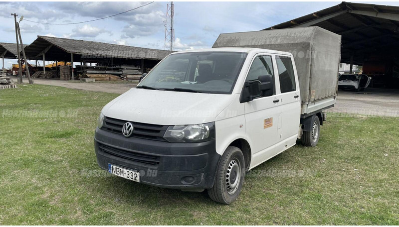 Volkswagen Transporter T5 Doka curtain side - Tentinis mikroautobusas, Komercinis automobilis su dviguba kabina: foto 2 Volkswagen Transporter T5 Doka curtain side - Tentinis mikroautobusas, Komercinis automobilis su dviguba kabina: foto 2