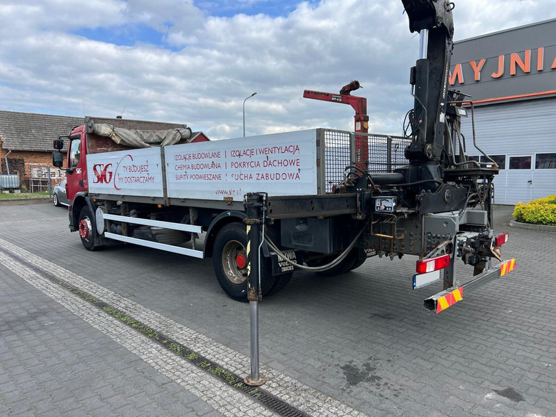 Volvo FE 320 FLATBED CRANE KRAN HDS HIAB 122B-2 DUO - Platforminis/ Bortinis sunkvežimis, Sunkvežimis su kranu: foto 4 Volvo FE 320 FLATBED CRANE KRAN HDS HIAB 122B-2 DUO - Platforminis/ Bortinis sunkvežimis, Sunkvežimis su kranu: foto 4