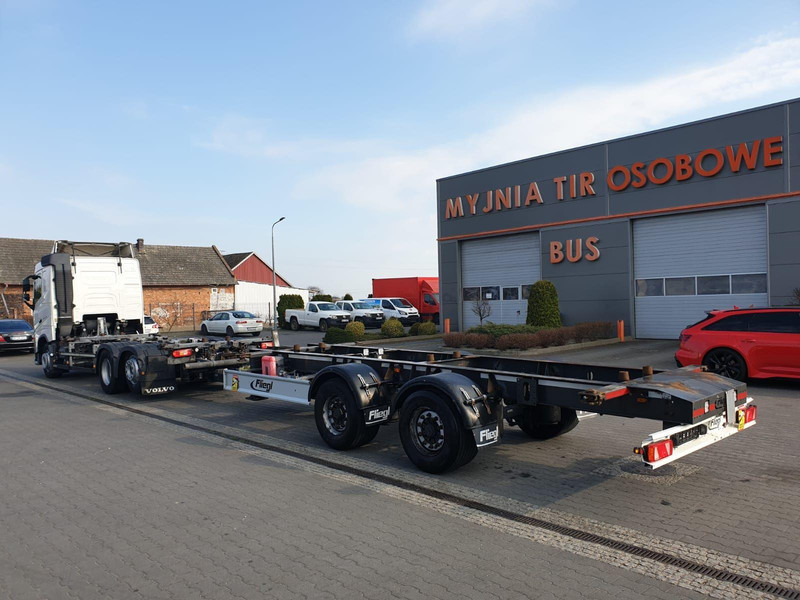 Volvo FH 460 EURO 6 BDF SWAP CHASSIS + TRAILER FLIEGL TWP180 - Važiuoklės sunkvežimis: foto 5 Volvo FH 460 EURO 6 BDF SWAP CHASSIS + TRAILER FLIEGL TWP180 - Važiuoklės sunkvežimis: foto 5
