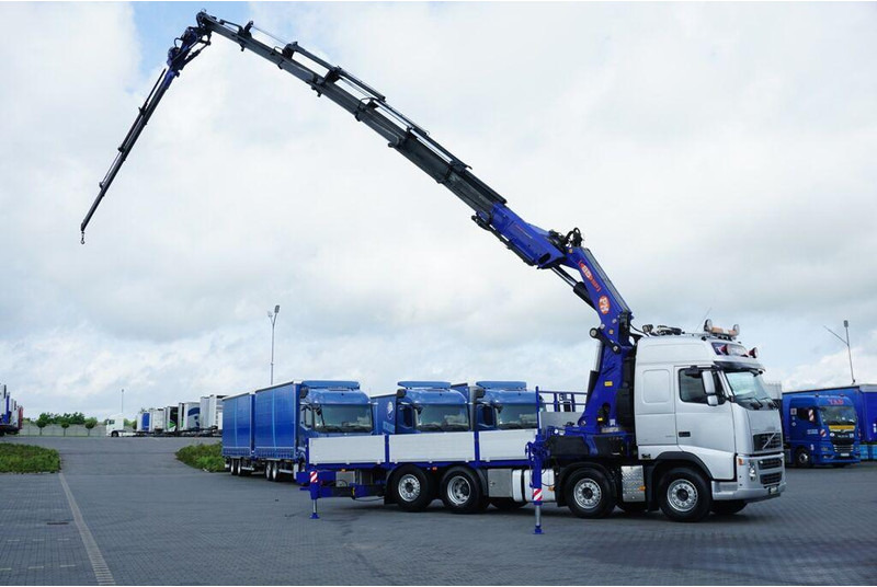 Volvo FH / 520 / 8 X 2 / SKRZYNIOWY + HDS / PM 85 SP + JIB J 1204 / WY - Platforminis/ Bortinis sunkvežimis, Sunkvežimis su kranu: foto 4 Volvo FH / 520 / 8 X 2 / SKRZYNIOWY + HDS / PM 85 SP + JIB J 1204 / WY - Platforminis/ Bortinis sunkvežimis, Sunkvežimis su kranu: foto 4