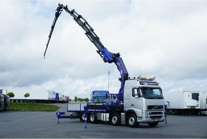 Volvo FH / 520 / 8 X 2 / SKRZYNIOWY + HDS / PM 85 SP + JIB J 1204 / WY - Platforminis/ Bortinis sunkvežimis, Sunkvežimis su kranu: foto 1 Volvo FH / 520 / 8 X 2 / SKRZYNIOWY + HDS / PM 85 SP + JIB J 1204 / WY - Platforminis/ Bortinis sunkvežimis, Sunkvežimis su kranu: foto 1