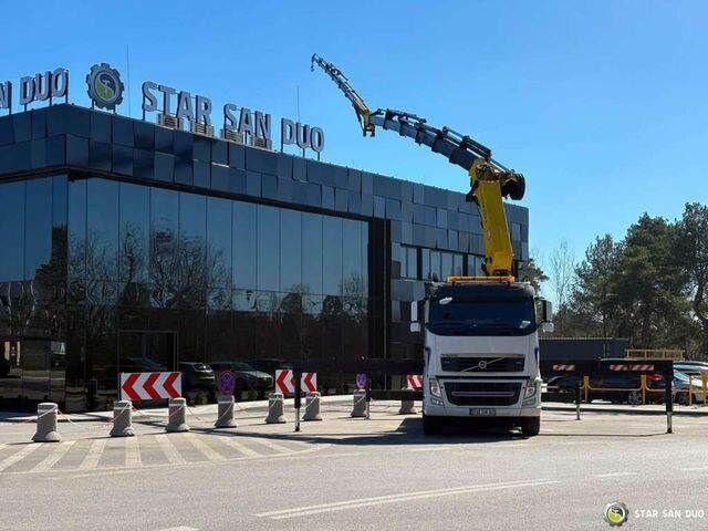 Volvo FH 520 8x4 HMF ODIN K6 EURO 5 FLY JIB Crane - Platforminis/ Bortinis sunkvežimis, Sunkvežimis su kranu: foto 2 Volvo FH 520 8x4 HMF ODIN K6 EURO 5 FLY JIB Crane - Platforminis/ Bortinis sunkvežimis, Sunkvežimis su kranu: foto 2