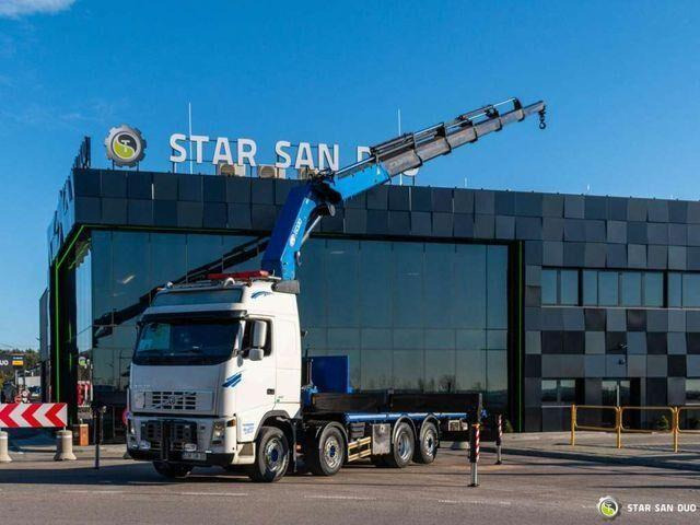 Volvo FH480 8x2 HMF 6020-OK6 Kran Crane 2016 - Platforminis/ Bortinis sunkvežimis, Sunkvežimis su kranu: foto 3 Volvo FH480 8x2 HMF 6020-OK6 Kran Crane 2016 - Platforminis/ Bortinis sunkvežimis, Sunkvežimis su kranu: foto 3