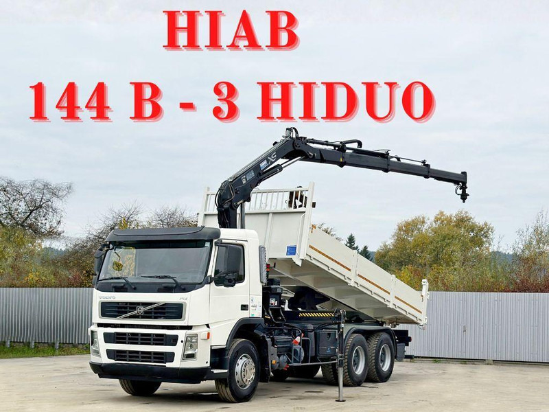 Volvo FM 400 Kipper 6,20m * HIAB 144 B-3 HIDUO* 6x4 - Savivartis sunkvežimis, Sunkvežimis su kranu: foto 1 Volvo FM 400 Kipper 6,20m * HIAB 144 B-3 HIDUO* 6x4 - Savivartis sunkvežimis, Sunkvežimis su kranu: foto 1