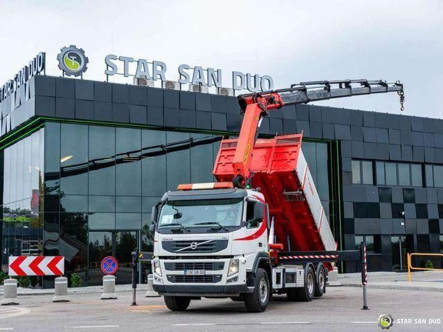 Volvo FM 410 6x2 PALFINGER PK 26002 EH Crane Tipper - Savivartis sunkvežimis, Sunkvežimis su kranu: foto 4 Volvo FM 410 6x2 PALFINGER PK 26002 EH Crane Tipper - Savivartis sunkvežimis, Sunkvežimis su kranu: foto 4