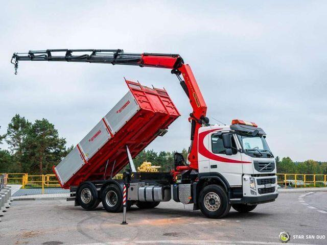 Volvo FM 410 6x2 PALFINGER PK 26002 EH Crane Tipper - Savivartis sunkvežimis, Sunkvežimis su kranu: foto 2 Volvo FM 410 6x2 PALFINGER PK 26002 EH Crane Tipper - Savivartis sunkvežimis, Sunkvežimis su kranu: foto 2