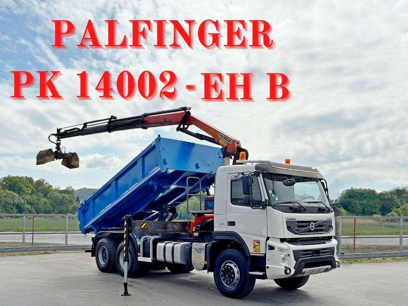 Volvo FMX 450 Kipper 5,15m * PK 14002-EH B * 6x4 * TOP - Savivartis sunkvežimis, Sunkvežimis su kranu: foto 1 Volvo FMX 450 Kipper 5,15m * PK 14002-EH B * 6x4 * TOP - Savivartis sunkvežimis, Sunkvežimis su kranu: foto 1