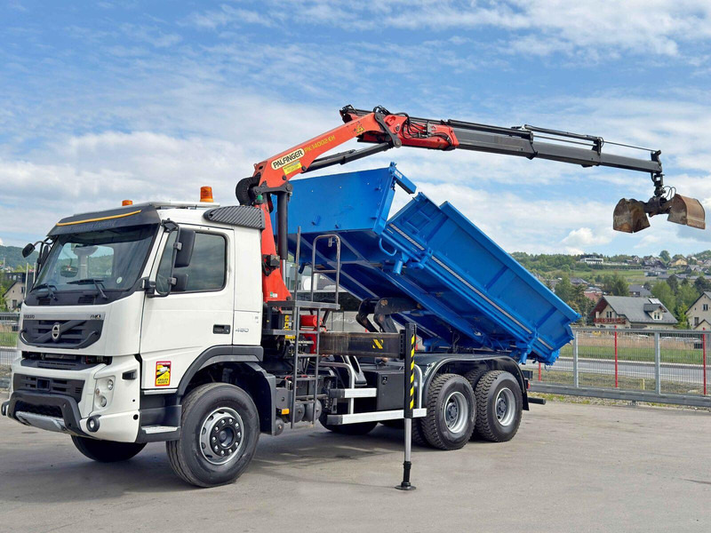 Volvo FMX 450 Kipper 5,15m * PK 14002-EH B * 6x4 * TOP - Savivartis sunkvežimis, Sunkvežimis su kranu: foto 3 Volvo FMX 450 Kipper 5,15m * PK 14002-EH B * 6x4 * TOP - Savivartis sunkvežimis, Sunkvežimis su kranu: foto 3