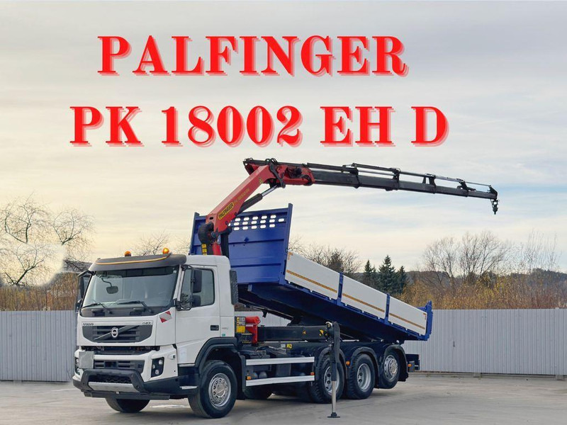 Volvo FMX 460 - Savivartis sunkvežimis, Sunkvežimis su kranu: foto 1 Volvo FMX 460 - Savivartis sunkvežimis, Sunkvežimis su kranu: foto 1