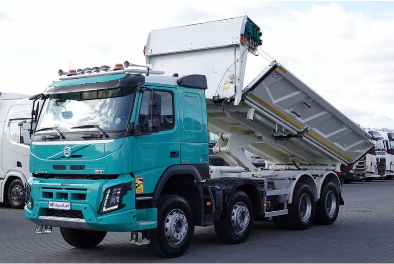 Volvo FMX 500 / 8x4 / HYDROBURTA / BORDMATIC / 2016 ROK / EURO 6 / PO - Savivartis sunkvežimis: foto 1 Volvo FMX 500 / 8x4 / HYDROBURTA / BORDMATIC / 2016 ROK / EURO 6 / PO - Savivartis sunkvežimis: foto 1