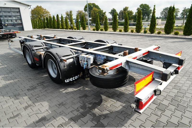 Wecon / NACZEPA PODKONTENEROWA / 2019 - Konteineris-vežimus/ Sukeisti kūną priekaba: foto 4 Wecon / NACZEPA PODKONTENEROWA / 2019 - Konteineris-vežimus/ Sukeisti kūną priekaba: foto 4