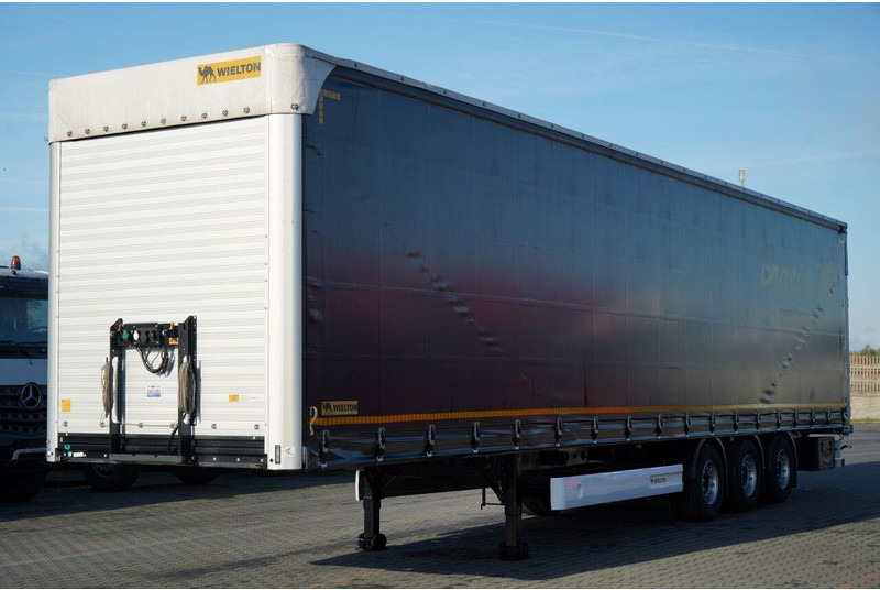 Wielton FIRANKA / MEGA / LOWDECK / MAŁO UŻYWANA / 80 TYS KM / OŚ PODNOSZ - Tentinė puspriekabė: foto 3 Wielton FIRANKA / MEGA / LOWDECK / MAŁO UŻYWANA / 80 TYS KM / OŚ PODNOSZ - Tentinė puspriekabė: foto 3