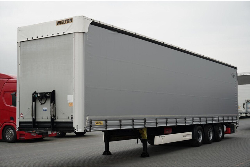 Wielton / FIRANKA / MEGA / LOWDECK / OŚ PODNOSZONA / SAF - Tentinė puspriekabė: foto 1 Wielton / FIRANKA / MEGA / LOWDECK / OŚ PODNOSZONA / SAF - Tentinė puspriekabė: foto 1