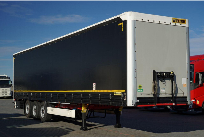 Wielton FIRANKA STANDARD / MULDA DO STALI - 9 M / OŚ PODNOSZONA / SAF / - Tentinė puspriekabė: foto 1 Wielton FIRANKA STANDARD / MULDA DO STALI - 9 M / OŚ PODNOSZONA / SAF / - Tentinė puspriekabė: foto 1